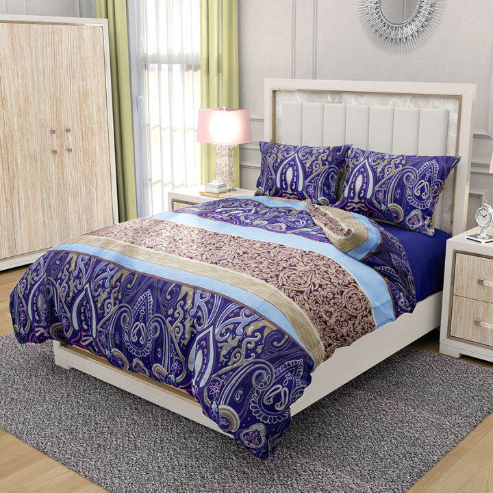 Homestore of AGR 3in1 Bedding Set ( 2 pillowcases and 1 fitted Sheet