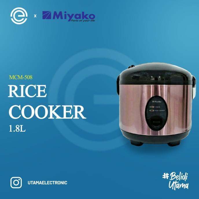 MIYAKO Rice Cooker 1.8 Liter MCM508 Lazada Indonesia