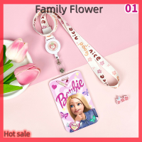 Family Flower Flash Sale กล่องใส่การ์ดแบบเลื่อนสำหรับนักเรียนบาร์บี้เจ้าหญิงบัตร ABS สำหรับโรงเรียนบัตรรับประทานอาหารสำหรับเด็กเคสป้องกัน