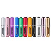 ✎❦ 5ml Portable Mini Refillable Perfume Bottle With Spray Scent Pump Travel Empty Cosmetic Containers Spray Atomizer Quality Bottle