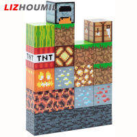 LIZHOUMIL Mosaic Table Lamp Diy Different Shapes Portable Square Building Blocks Lights Perfect Gift For Game Lovers