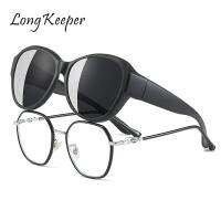 Longkeeper P olarized พอดีกว่าแว่นกันแดดผู้ชายผู้หญิงตกปลากลมแว่นตาวันหยุดกลางแจ้งขับรถแว่นตายูวี zonnebril เขื่อน. คำอธิบาย: