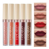 12 Colors Nude Lip Gloss Matte Liquid Lipstick Makeup Long Lasting Waterproof Sexy Red Pink Lip Tint Batom Lipgloss Beauty