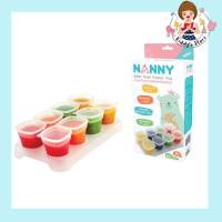 NANNY ภาชนะเก็บอาหารเสริมสำหรับลูกน้อย 2oz 8 ชิ้น