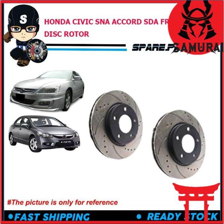 HONDA CIVIC SNA 1.8, 2.0,TEA CIVIC 16 ACCORD SDA FRONT DISC ROTOR ...