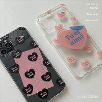 ~ *Nullthingindependent Design Tu Es Aimeseries เคสโทรศัพท์มือถือแบบใสสําหรับ Apple Android Heart