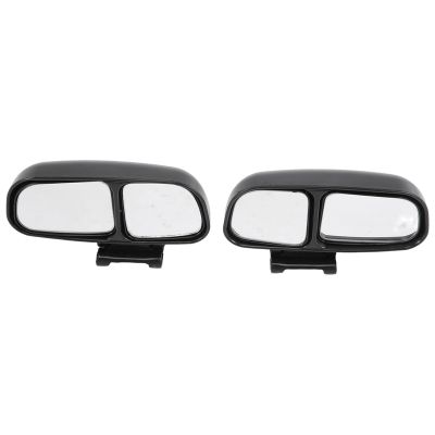 2Pcs Universal Car Adjustable Expand Wide Angle Blind Spot Rear View Mirrors