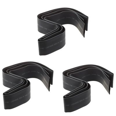 3X 20Mm Black Heat Shrinkable Tube Shrink Tubing Sleeve Cable Wrap 1M Cable Management