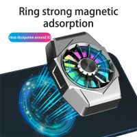 ❁♙ X11 Mobile Phone Cooler Cooling Fan Radiator For PUBG Phone Cooler Air-cooled Magnetic Mobile Radiator For Cellphones Tablets