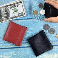 卍✢ PU Leather Wallet For Women Men Coin Purse Solid Black Red Money Bag Unisex Quality Credit Card Holder Travel Mini Handbag Hot