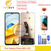 FWDGVY 6.58นิ้วต้นฉบับสำหรับ Xiaomi Poco M5แอลซีดี22071219CG จอแสดงผลหน้าจอสัมผัสดิจิตอล Lcds + ฟรีเครื่องมือซ่อมของขวัญ + 1ชิ้นกระจกเทมเปอร์