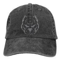 Summer Style Hard Head Pit Bull American Bully Supply Personalization Printed Cowboy Cap