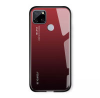 [ส่งจากไทย] Case Realme C12 / C15 เคสกระจกสองสี เคสเงาไล่สี ขอบนิ่ม เคสโทรศัพท์ เรียวมี case realme c12