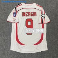 ✟✎✹ NBA75thAnniversary4 0607AC Milan jersey away short-sleeved UEFA Champions League sports version No. 22 Kaka football jersey long-sleeved quick-drying Ronaldinho