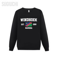 Men Women Hoodies Namibia EST.1990 Windhoek Capital Hoodie Pullover Sweatshirts O-Neck Hip Hop Style Cotton Unisex