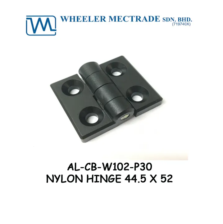 *LOCAL SELLER, READY STOCK* Black Nylon Hinges 44.5X52 / 44.5X60 for