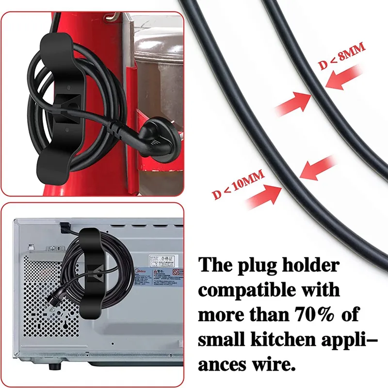 Kitchen Storage Cord Wrapper Cable Cord Wire Organizer Kitchen