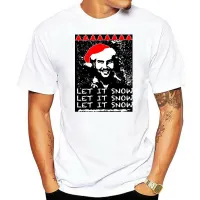 Mens T Shirt Pablo Escobar Snow Ugly Xmas Let It Snow Tee 2022 T Shirt 100 Cotton Tee Shirt Tee Gildan