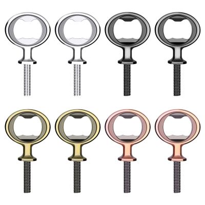 8 Pack Metal Bottle Opener Kits Insert DIY Bottle Opener Hardware Flat Bottle Opener