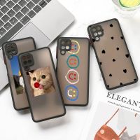 {OLI STUDIO} S22Case ForA52S 5G กรณี FundaA51 A32 A52 A72 A31 A53 A33 A12 A71 A21S A50 A03S S21 S20Matte ครอบคลุม