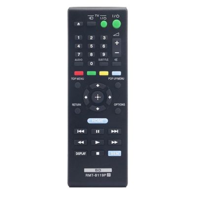 Remote Control Replace RMT-B119P for Sony Blu-Ray Recorder Disc DVD Player BDPS490 BDPS1100 BDPS590 BDPS5100 BDP-S390 BDP-S190