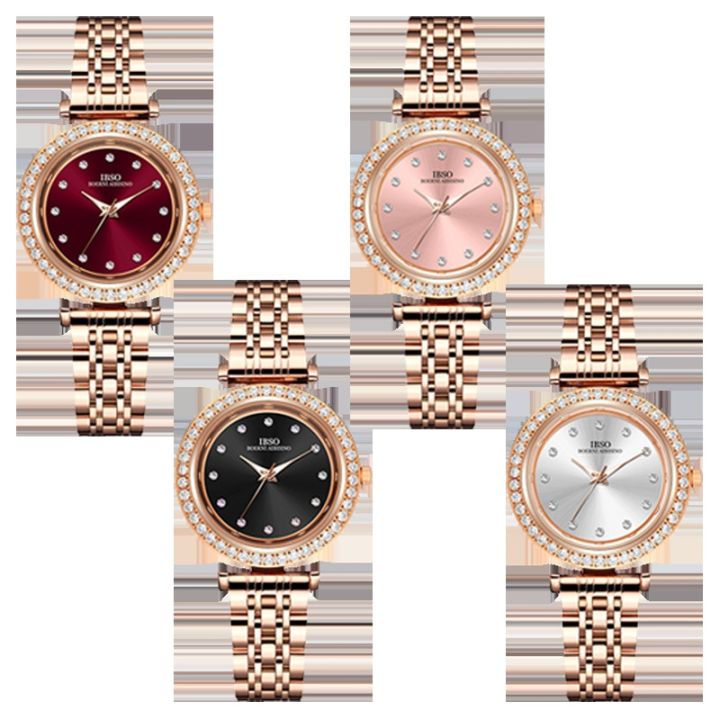 ibso-brand-counters-live-new-watch-female-atmospheric-waterproof-diamond-movement-quartz-steel-belt