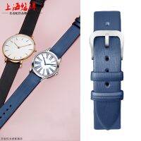 「Dark blue watch」สายนาฬิกาข้อมือสีน้ำเงินเข้มสำหรับผู้หญิง,สายนาฬิกาผู้หญิงมีแบรนด์สายนาฬิกาบางเฉียบสีขาวสีน้ำเงินเข้มแดงขาว12มม. 14มม. 16มม. 18มม. 20มม.