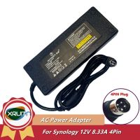 12V 8.33A 100W 4PIN AC Adapter Charger For NAS QNAP TS-419P II SYNOLOGY DS410 PROMISE NS4600 Power Supply EA11001E-120