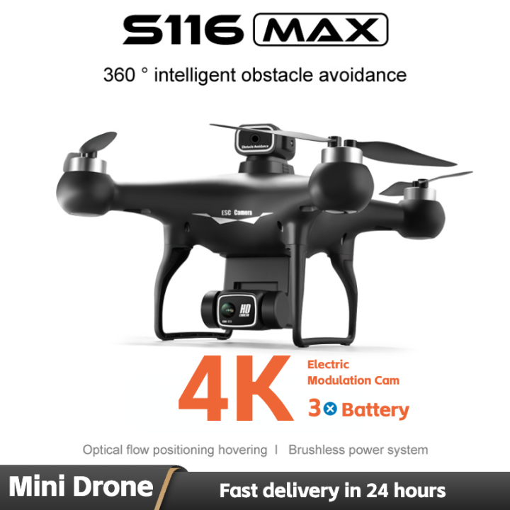 Drone With Dual 4K Camera for Vlogging Remote Control Intelligent