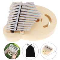 17ที่สำคัญโก้หมีใบหน้ารูปร่างนิ้วหัวแม่มือเปียโน Kalimba Mbira ด้วยการปรับแต่งค้อนเป็นของขวัญวันเกิด