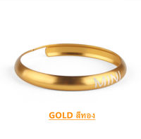 วงแหวนกรอบกุญแจ อลูมิเนียมรุ่น Gen2 R55/R56/R57/R58/R59/R60/R61 (GOLD สีทอง) R-Series Anodize Finish Aluminum Key Cover (สินค้าพร้อมส่ง)