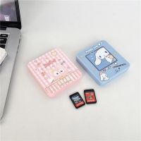 Cute linabell Cinnamoroll Nintendo Switch Game Case [12 Card Slots] Switch Game Holder SHOCKPROOF PORTABLE Switch Card Case with Magnetic