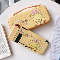 【lz】▥  Disney Winnie The Pooh Switch Case protetora Dividir Caixa de Habitação Nintendo Switch Acessórios Console NS TPU