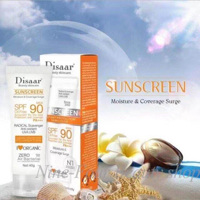 Disaar Facial Sunscreen Cream Spf 90 Pa Moisturizing Skin Protect Sunblock With Free Mask 1422