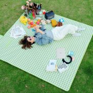 Thảm dã ngoại picnic chống thấm chống ẩm đi du lịch dã ngoại chất liệu vải