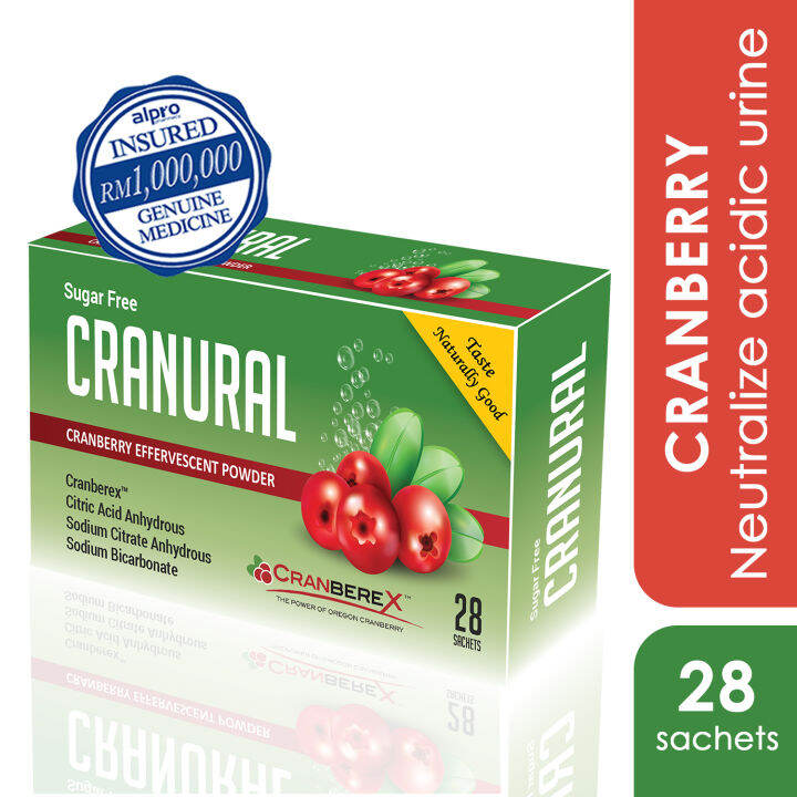 Cranural Effervescent Powder 3g x 28 Sachet Urinary Tract Health/Help