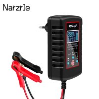 【CPH Digital store】12V เครื่องชาร์จแบตเตอรี่ซ่อมรถชีพจร2A ดิจิตอล LEB ตะกั่วกรดอัตโนมัติเต็มรูปแบบสำหรับรถจักรยานยนต์ของเล่นเด็ก