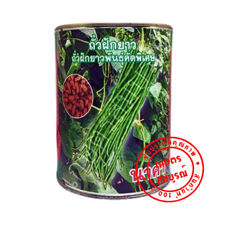 ถั่วฝักยาวนาคา-เมล็ดพันธุ์ถั่วเนื้อ-คัดพิเศษ-500-ก-ตราแวนด้า-ซีดส์