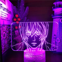 DEATH NOTE Yagami Light ANIME LAMP 3D LED Nightlights DEATH NOTE Lampara Led For Bedroom Decor