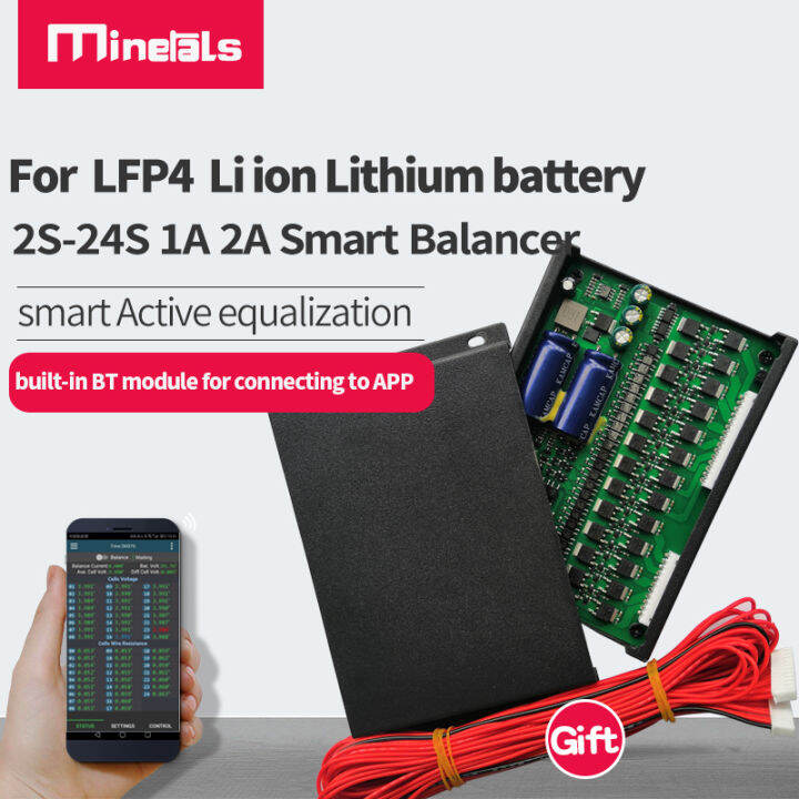 lithium battery balancer 2s-24s 72v 36v 12v 3s 13s 24s 16s 17s 8s 12s ...