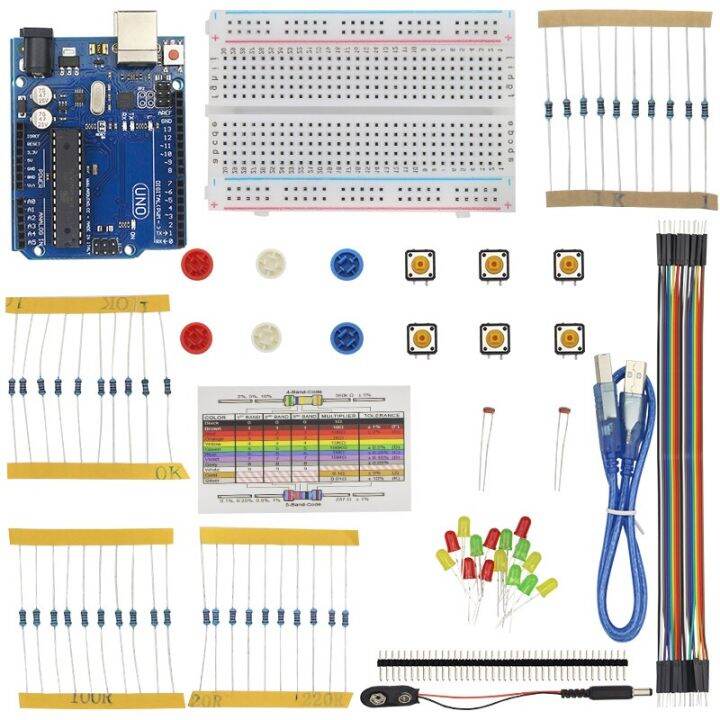 Raspberry Pi 3 Light Basic Learning Starter Kit สำหรับชุดตัวต้านทาน DIY ...