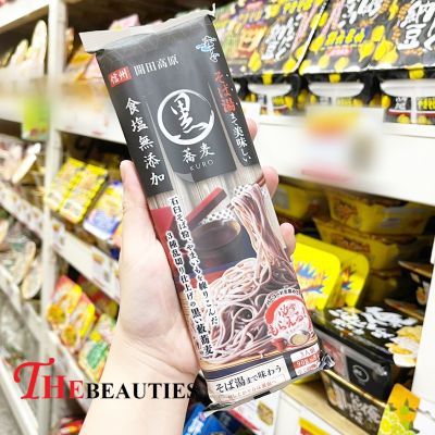 ❤️พร้อมส่ง❤️     HAKUBAKU Delicious  Soba  BLACK  270 G.  🇯🇵 Made in Japan 🇯🇵   เส้นโซบะดำสูตรไม่มีเกลือ  เส้นโซบะดำ สูตรไม่มีเกลือ ทำจากแป้งบัควีท 🔥🔥🔥
