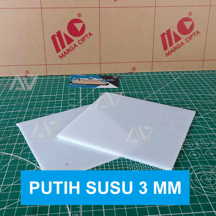 Custom Ecer Akrilik Cm X Cm Mm Putih Susu Marga Cipta Murah Harga Mika Acrylic Price