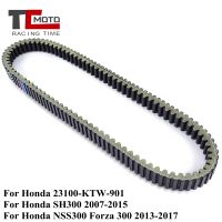 สายพานขับอุปกรณ์มอเตอร์ไซค์สำหรับ Honda NSS300 Forza 300 2013 2014 2015 2016 2017 SH300 2007-2015 23100-KTW-901