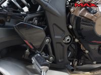 ครอบพักเท้าหน้า CBR650F CB650F 2013-2018 JMAX ตรงรุ่น ลายฟิล์มคาร์บอน 6D