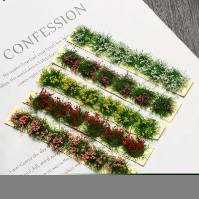 [Like Activities] Static Scenery Modeltabletcluster Landscape WargameGarden Decor Grass Tufts