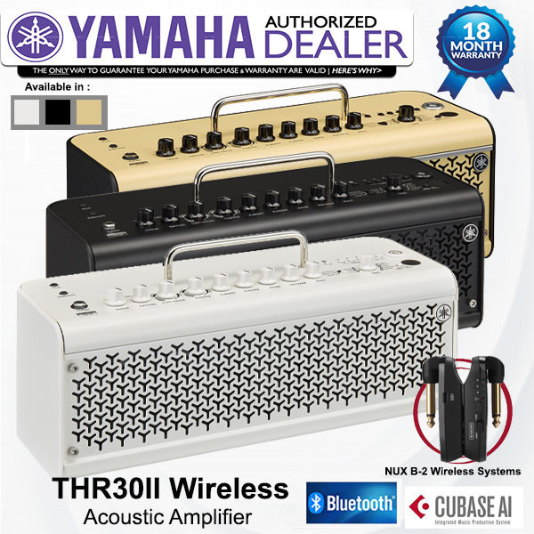 Yamaha THR30II Wireless 30 Watt Modeling Combo Speaker Amplifier