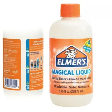 Elmer's Metallic Slime Activator | Magical Liquid Glue Slime Activator,  8.75 FL. oz. Bottle - Great for Making Metallic Slime