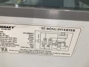 Tủ đông 1 ngăn VH 2899A3 280 235lit inverter LH 0769199696 để đặt hàng