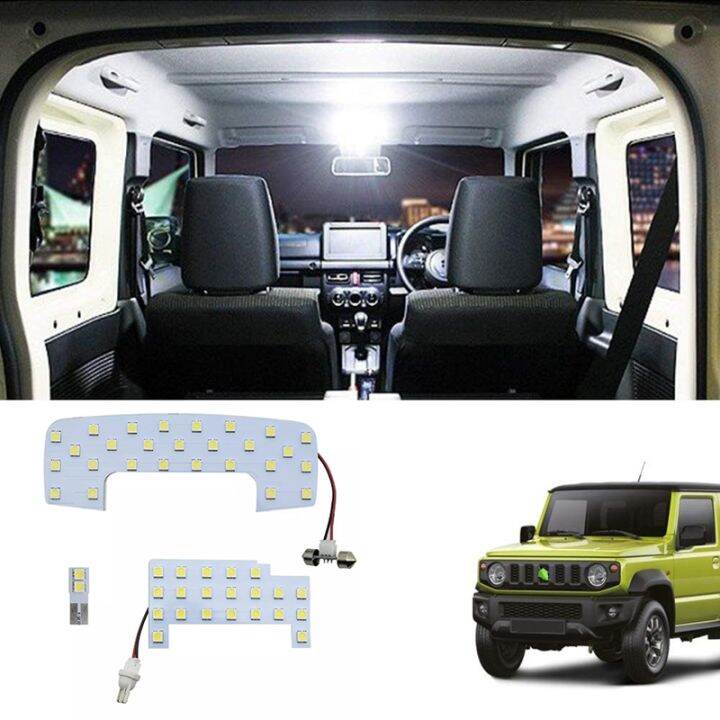 led-car-roof-interior-light-reading-cabin-map-lamp-bulbs-kit-for-suzuki-jimny-jb64w-jb74w-2019-2020-2021